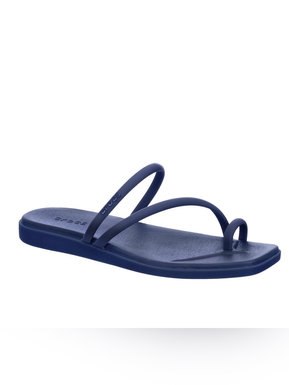 Crocs Miami Toe Loop Women's Sandal Size 4 Sapphire Blue NWT